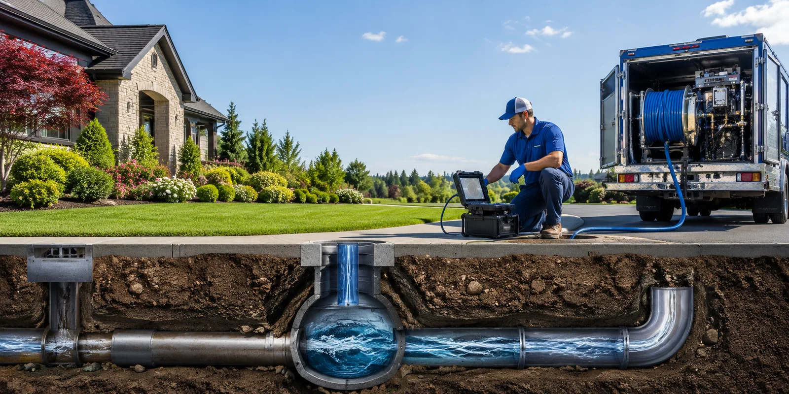 Drainage restoration information for La Fontaine, IN